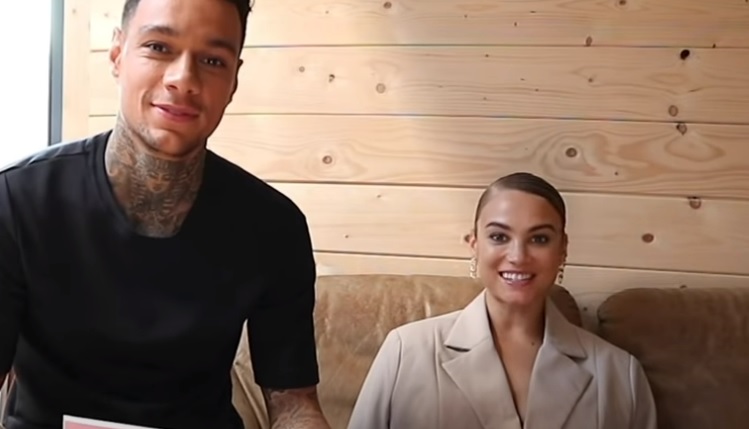 Gregory van der Wiel en Rose Bertram samen hand in hand gespot